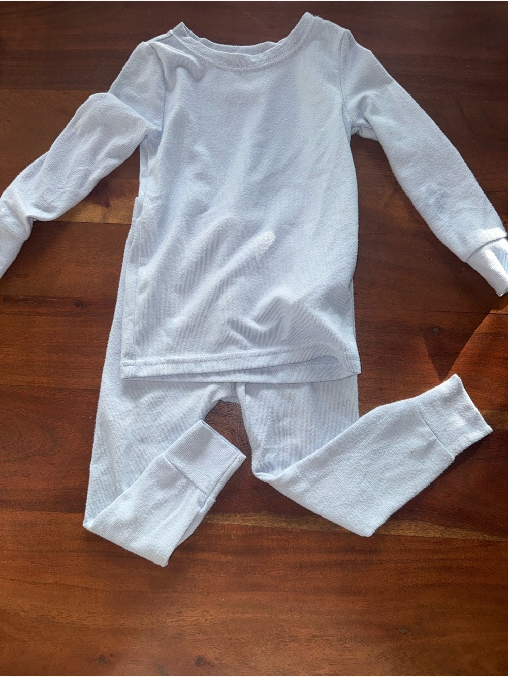 Old Navy Pale Blue Kids‎ Thermal Pajama Set